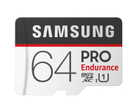 SAMSUNG Pro Endurance microSD 64GB 100MB/s MB-MJ64GA/EU - 429922 - zdjęcie 1